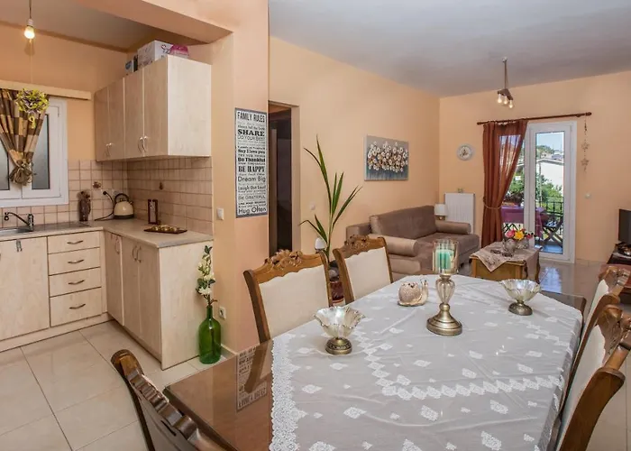 Апартаменты Alkithea, Cozy With Amazing Sea View *